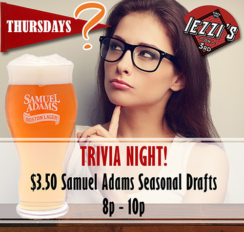 Thursday Trivia Night